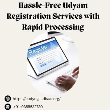 Hassle-Free Udyam Registration Services with Rapid Processing