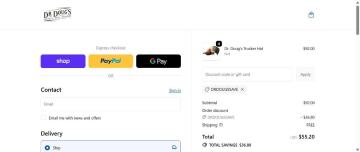 Dr. Doug's: 40% OFF Your Purchase + Free Shipping