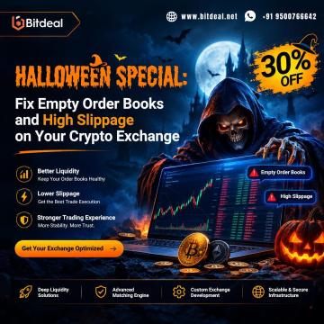 Halloween Special: Fix Empty Order Books and High Slippage on Your Crypto Exchange