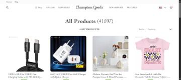 10% OFF All Products on Champion Goods