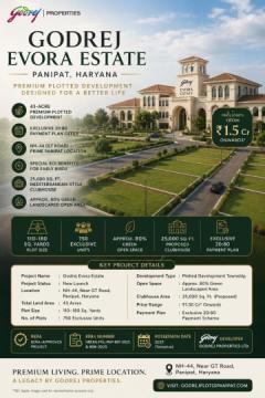 Luxury Plotted Development at Godrej Evora Estate