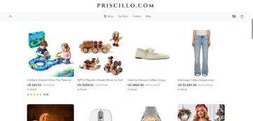 10% OFF Your Storewide on Priscillo