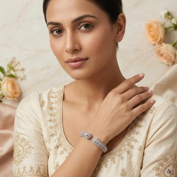 Buy American Diamond Kada Online for Women