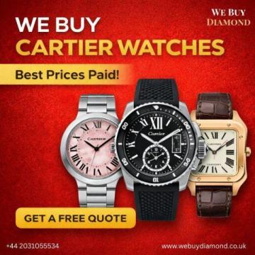 Sell Cartier Watches in London - Get the Best Price & Free Valuation