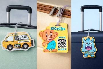 Custom Luggage Tags with Logo Available