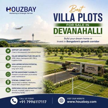 Best Villa Plots for sale in Devanahalli | Houzbay