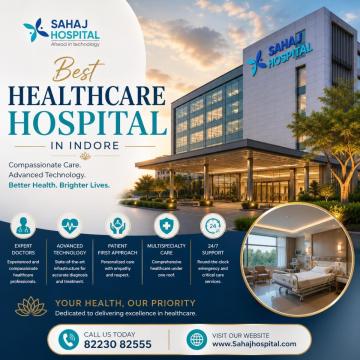 Best Healthcare Hospital in Indore - Sahaj Hospital