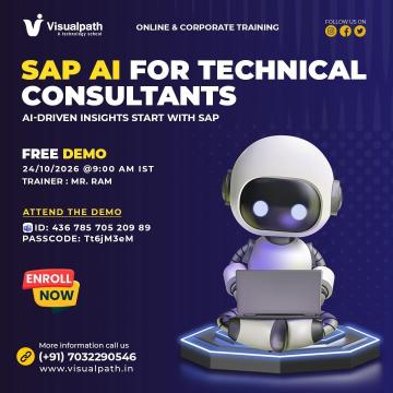 Join a Free Demo: SAP AI for Technical Consultants on Oct 24