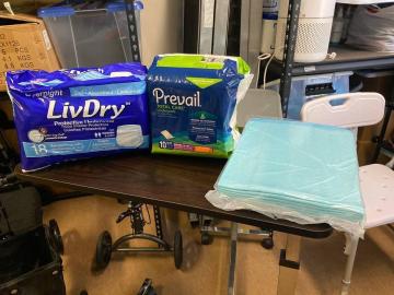Diapers, briefs and pads for Seniors