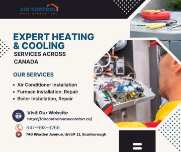 Expert Heating & Cooling Services Across Canada