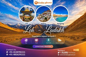 5 Nights & 6 Days - Leh Ladakh Tour Package