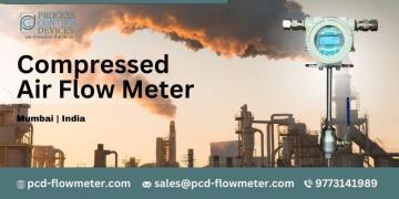 Buy High-Accuracy Compressed Air Flow Meter at Best Price in India