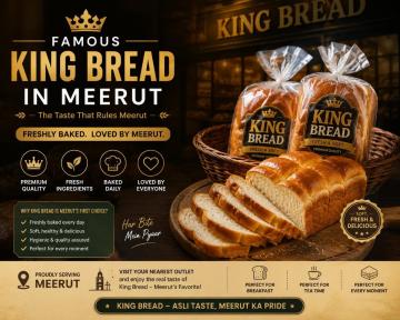 Choose King Bread No.1 Bread in Muzaffarnagar for Daily Freshness