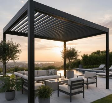 Pergola Fabrication in Hyderabad |Steel ramp ,custom Pergola Designs