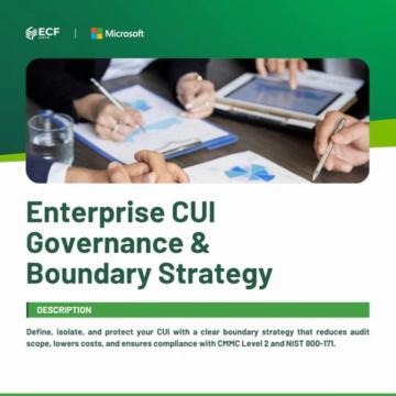 Enterprise CUI Governance & Boundary Strategy for CMMC Level 2 Compliance