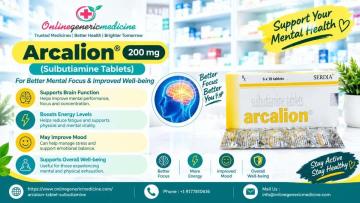 Arcalion 200mg Tablets – Product Information | Online Generic Medicine