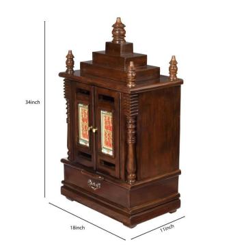Wooden Pooja Mandir Online for Modern & Traditional Homes