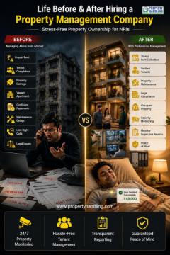 Before & After Hiring Property Management Services | Property Handling