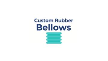 Small Rubber Bellows for Compact Sealing Applications