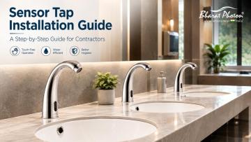Step-by-Step Sensor Tap Installation Guide for Contractors | Bharat Photon