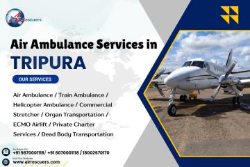 Medical Air Ambulance Services in Tripura