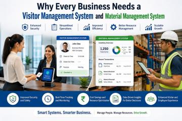 Why Every Business Needs a Visitor Management System and Material Management System