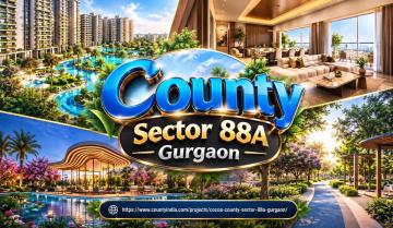 County Sector 88A Gurgaon | Luxury 3 & 4 BHK Residences