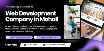 Top Web Development Company Mohali Creating Custom Websites