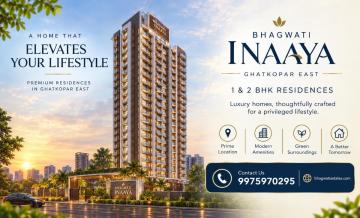 Bhagwati Inaaya Ghatkopar - Luxe Rich 2 & 3 BHK Homes