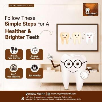 Teeth Whitening Treatment in Indirapuram for a Brighter Smile