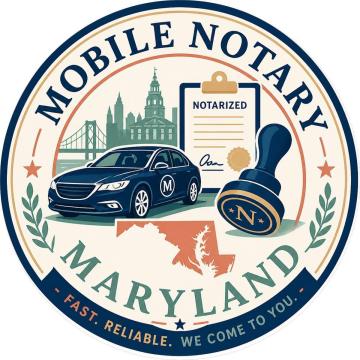 Mobile Notary Maryland
