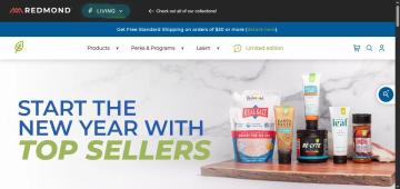 Redmond Life: 40% OFF + Free Shipping on All Orders