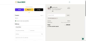 Get 20% OFF Your Nutrimill Order