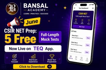 Bansal Academy – Complete Coaching for Teaching, Research, Banking & Government Competitive Exams