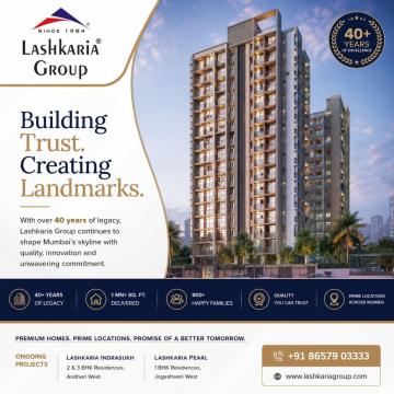 Trusted Real Estate Developers in Mumbai – Lashkaria Group