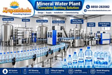 Mineral Water Plant Manufacturer in India