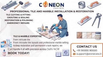 Tile and Marble Work in Greater Noida West: Reliable Service Across the City