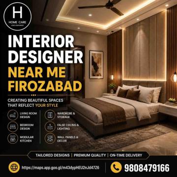 Residential Interior Designer Near Me Firozabad