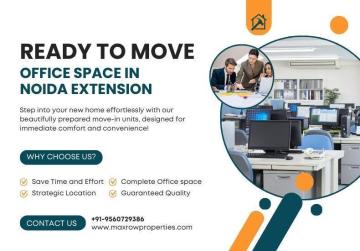 Buy Ready to Move Commercial Office Space in Greater Noida West