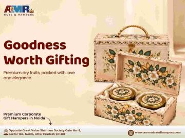 Premium Corporate Dry Fruit Gift Hampers in Noida