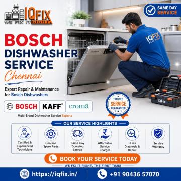 Expert Dishwasher Service in Chennai – IQFix