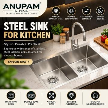 Stainless Steel Sink for Kitchen