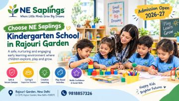 Choose NE Saplings Kindergarten School in Rajouri Garden
