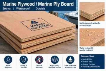 Marine Ply Board — Strong & Reliable Plywood by Wigwam Ply