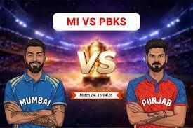 MI vs PBKS Thriller: High-Stakes IPL Clash Powered by Diamond247