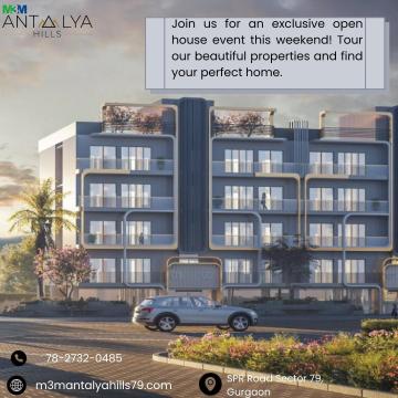 Spacious Luxury Options with m3m antalya hills 3.5 bhk price Insights