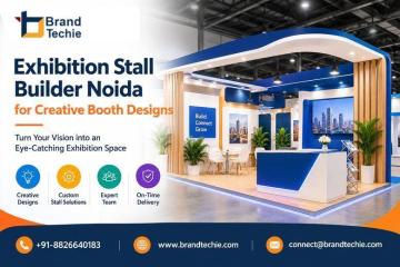 Exhibition Stall Builder Noida for Creative Booth Designs