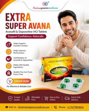 Extra Super Avana Tablets | onlingenericmedicine