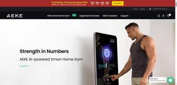 $50 OFF + Free Gift Your Order on AEKE