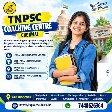 Best TNPSC Coaching Centre in Chennai R Square Academy